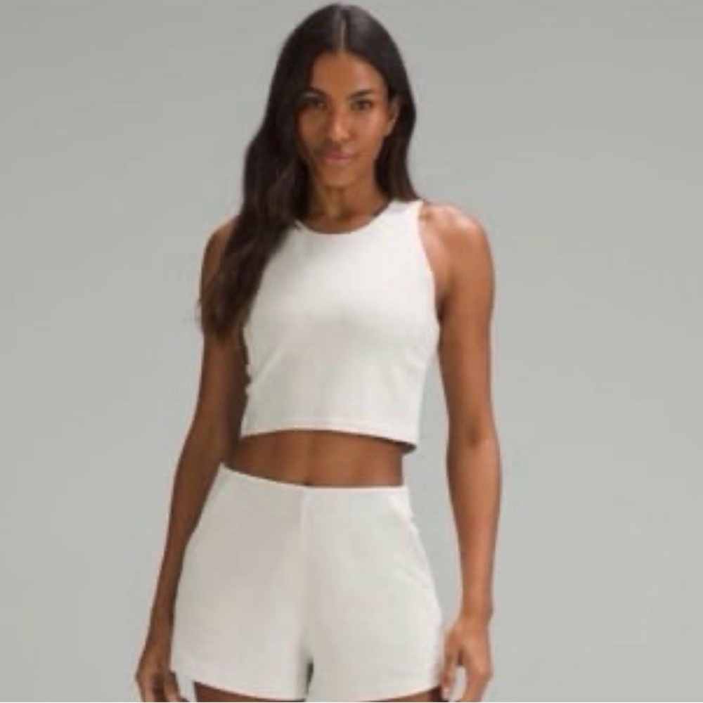 Lululemon Ribbed Softstreme Crop Size 4 - Picture 3 of 5